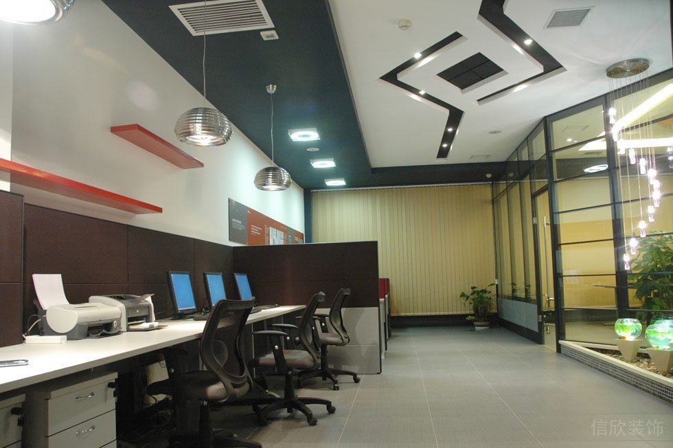 普天投資550平方辦公室裝修 普天投資550平方辦公室裝修