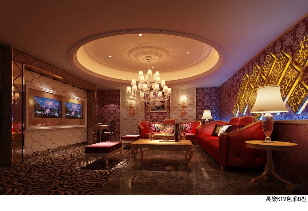 深圳龍崗KTV裝修案例 深圳龍崗KTV裝修案例
