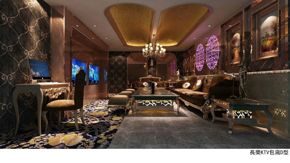 深圳龍崗KTV裝修案例 深圳龍崗KTV裝修案例