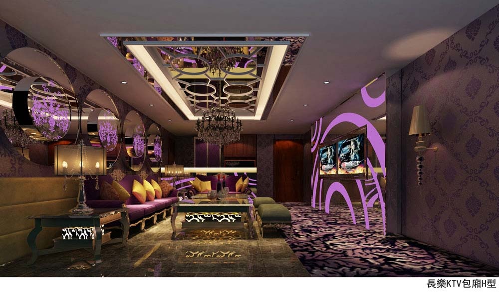 深圳龍崗KTV裝修案例 深圳龍崗KTV裝修案例