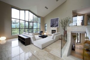 福田現(xiàn)代簡約別墅裝修客廳