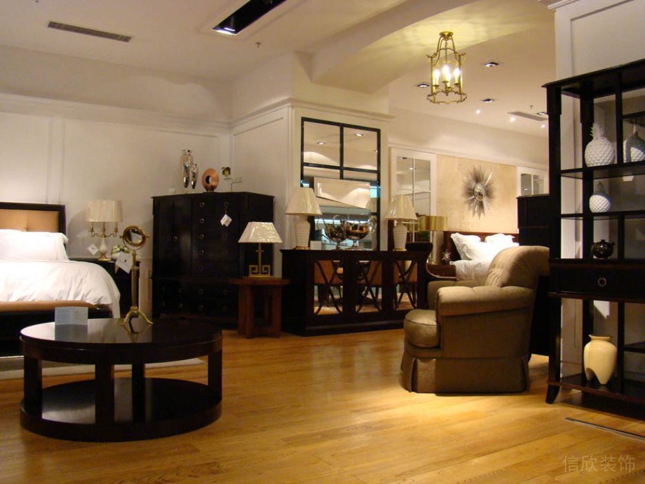 中式家居裝修紅木家具展示