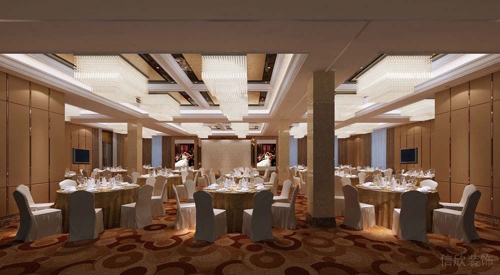 深圳市福田區(qū)麗景大酒店一層宴會廳