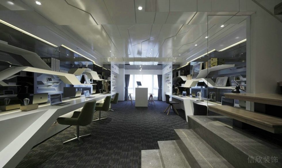 元豐公司辦公室裝修-辦公區(qū)1