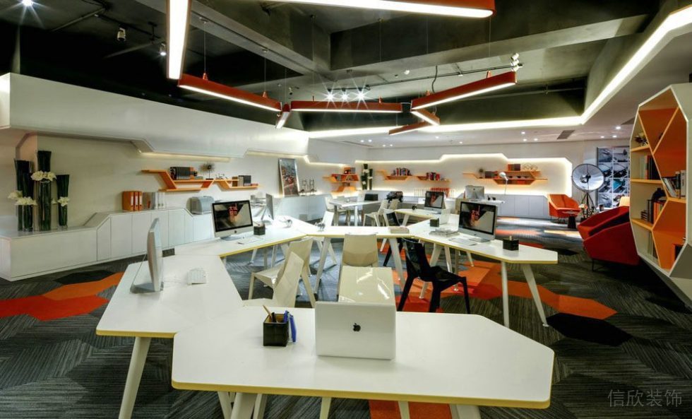 深圳南山辦公室裝修實(shí)景圖 深圳南山辦公室裝修實(shí)景圖