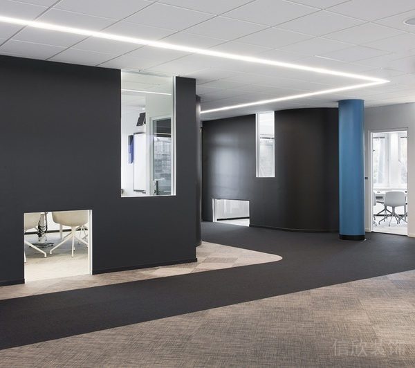 羅湖愛興辦公室裝修_走道1