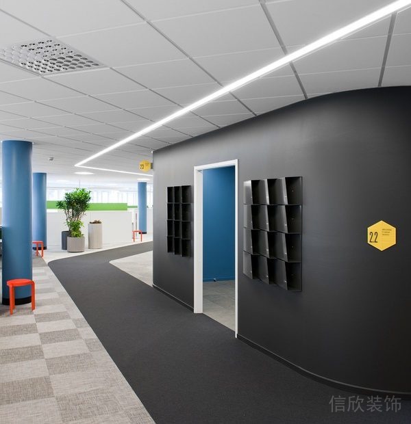 羅湖愛興辦公室裝修_走道