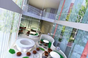 龍華新藝辦公室裝修設(shè)計(jì)_休閑區(qū)裝修