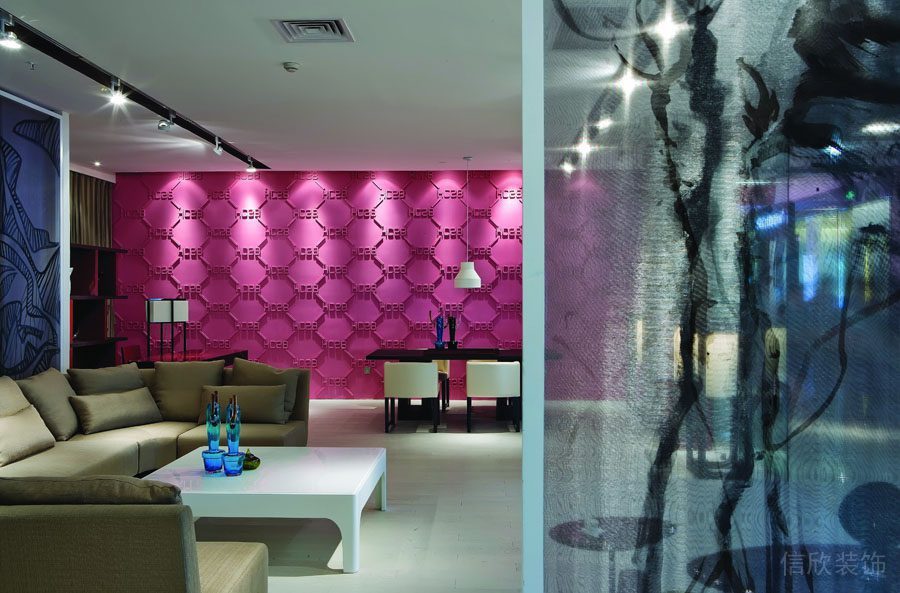 深圳南山鮮色調(diào)辦公室裝修 深圳南山鮮色調(diào)辦公室裝修