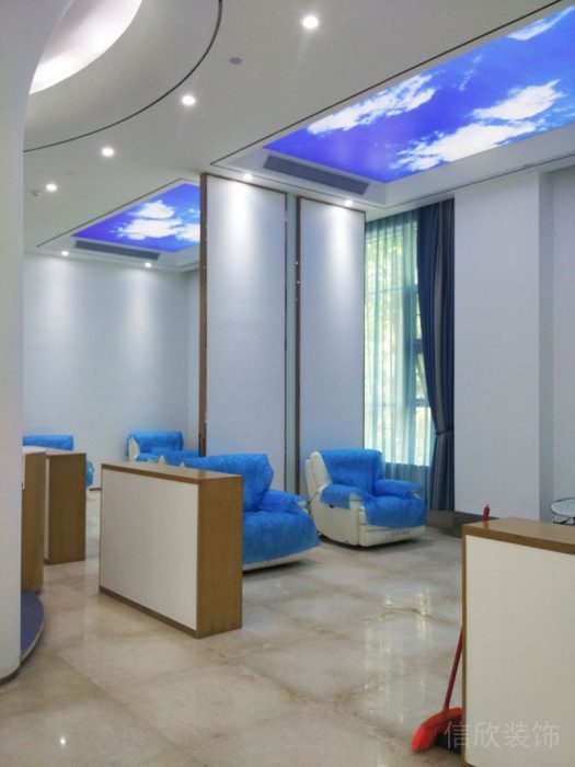 安心醫(yī)療會所裝修_服務(wù)區(qū)