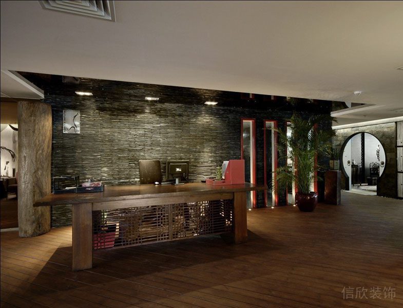 深圳南山科技園中式風(fēng)格辦公室裝修 深圳南山科技園中式風(fēng)格辦公室裝修