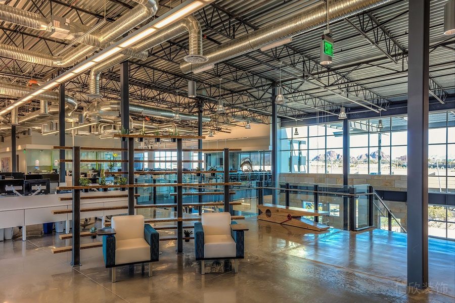 現(xiàn)代簡潔會客區(qū)