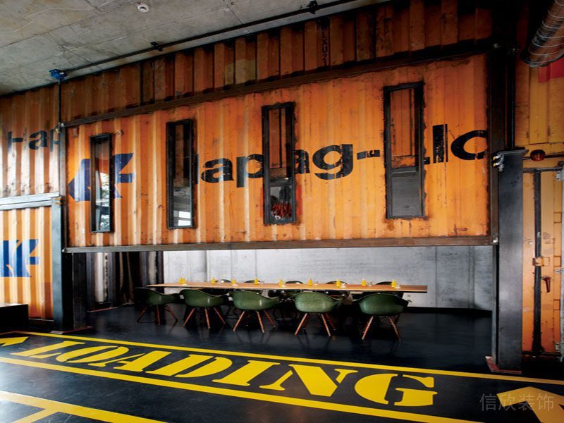 貨箱式可降落式門面設(shè)計