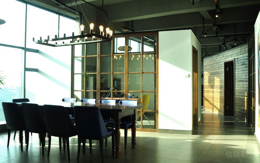 深圳南山中式辦公室裝修_會(huì)議室1