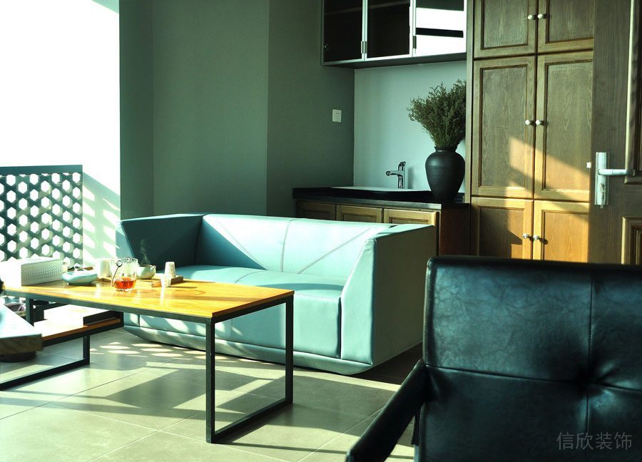 深圳南山中式辦公室裝修_洽談區(qū)2