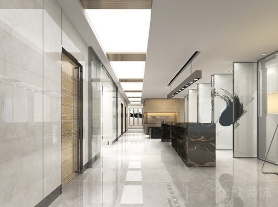 大理石地磚墻磚裝修走廊設(shè)計(jì)