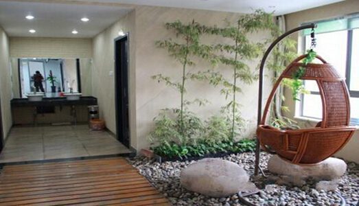 條形原木走廊設(shè)計(jì)