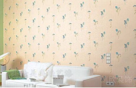 碎花墻紙休息區(qū)