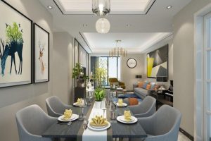 龍崗桂芳園家居裝修設(shè)計餐廳