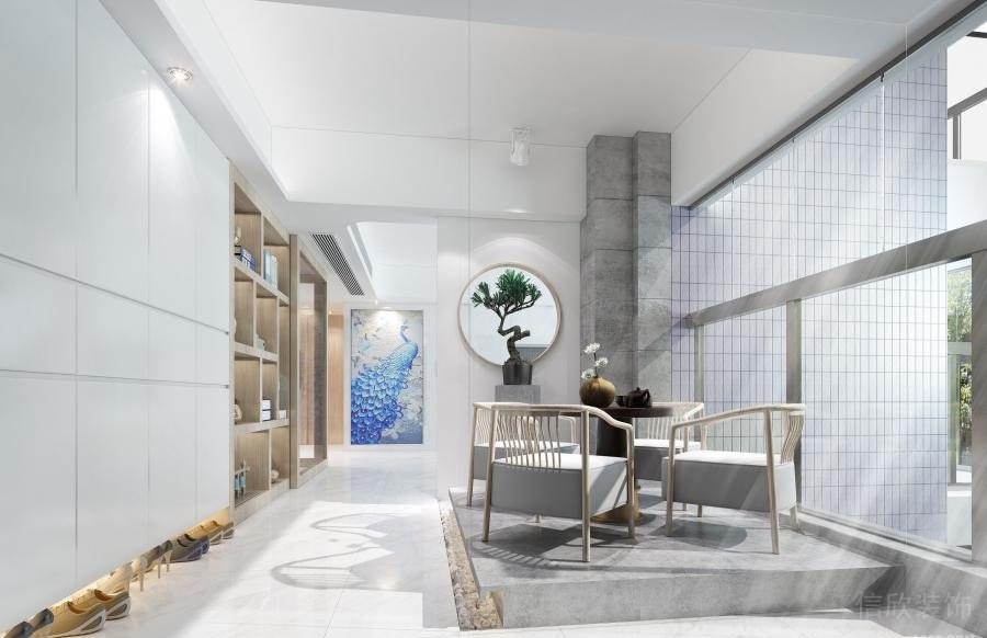 家居裝修設(shè)計(jì)日式風(fēng)格桂芳園休息區(qū)