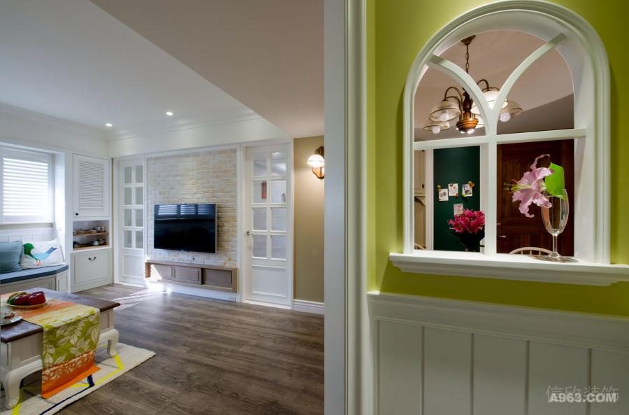 家裝美式風(fēng)格玄關(guān)1