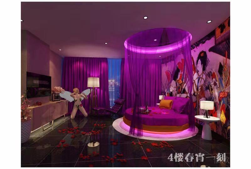 羅湖區(qū)主題酒店春宵一刻套房裝修設(shè)計(jì)