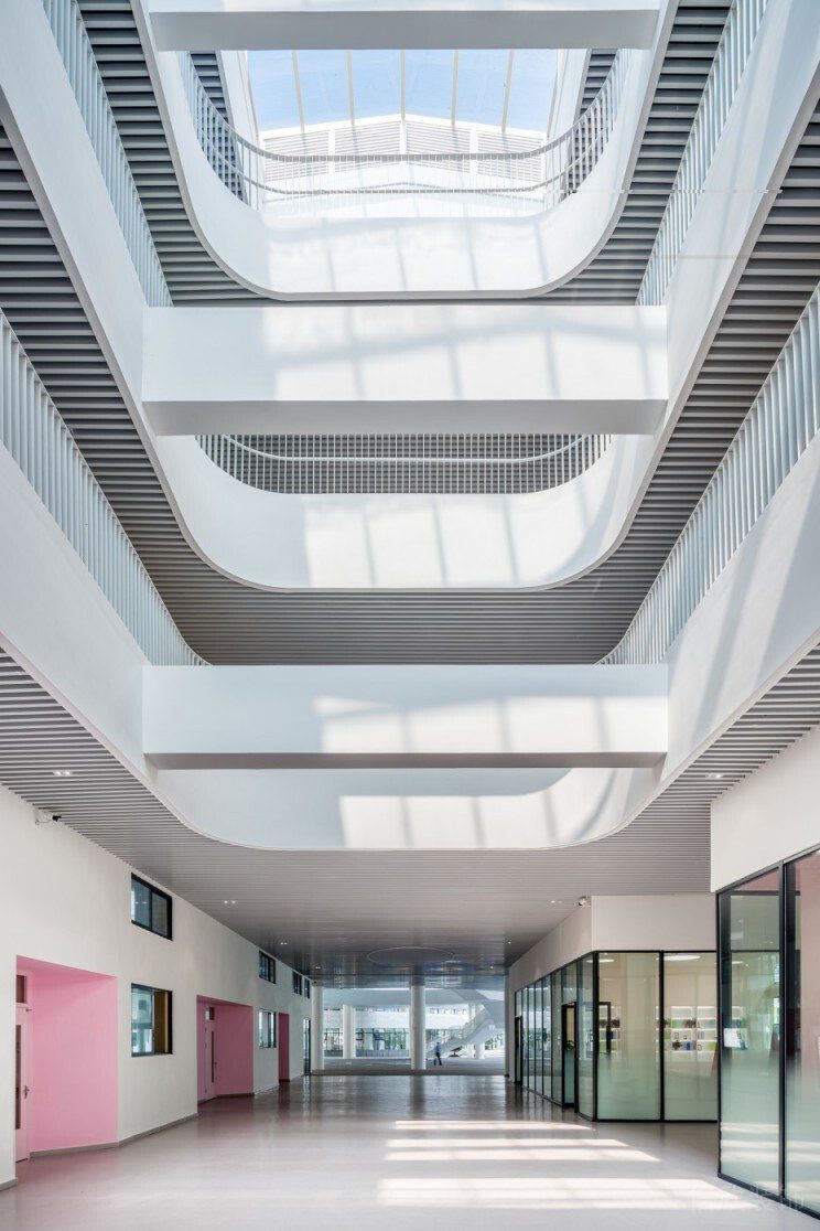 柵格化樓層設(shè)計學校裝修圖