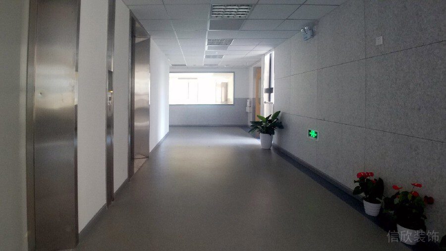 電梯等待區(qū)域裝修設計現(xiàn)代辦公室