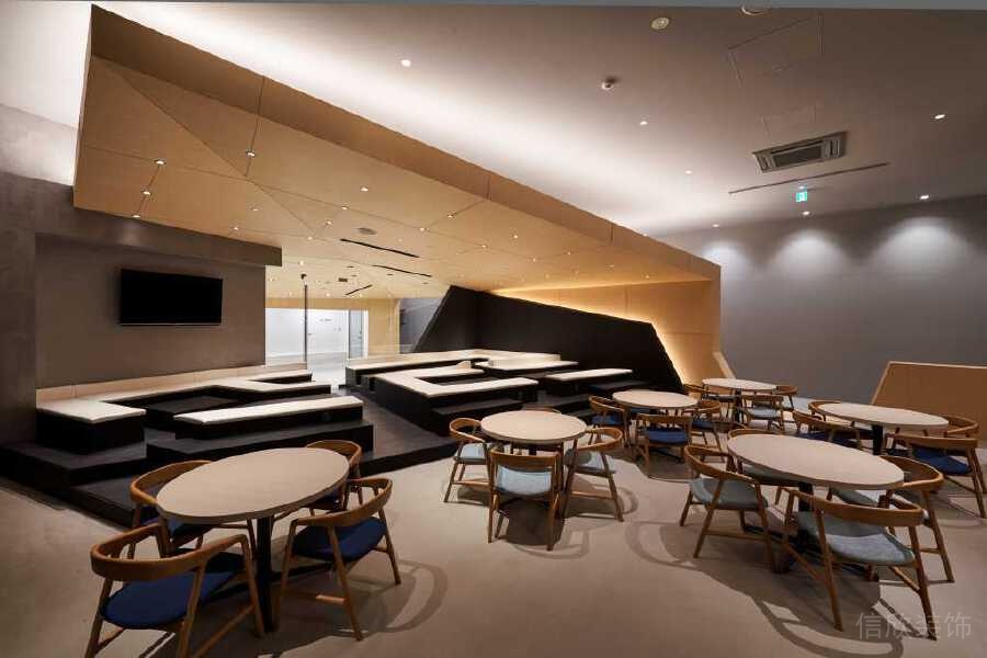 天花墻體一體式裝修設(shè)計(jì)圓形會議室辦公室