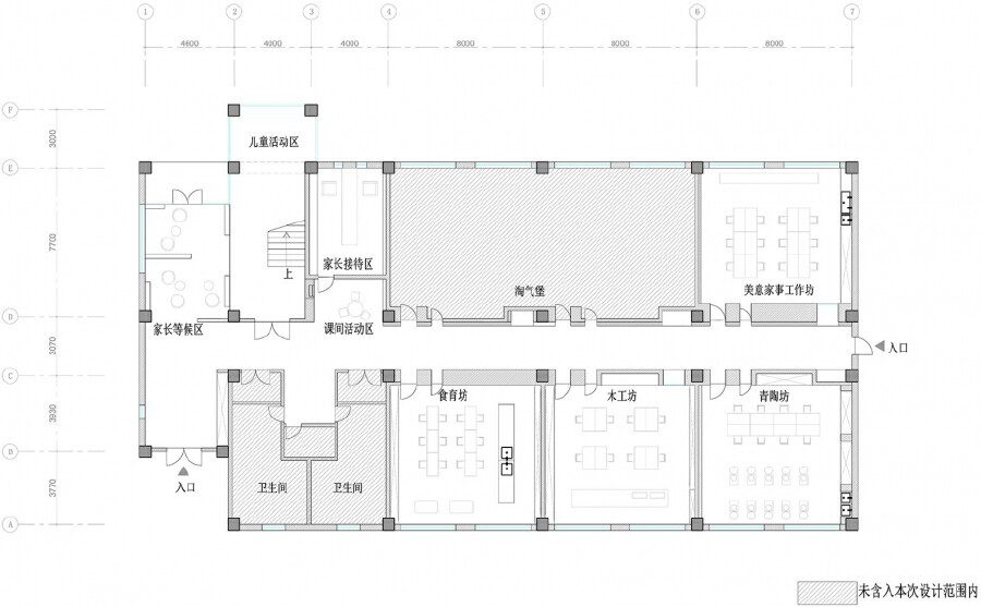 少兒培訓(xùn)機(jī)構(gòu)平面效果圖