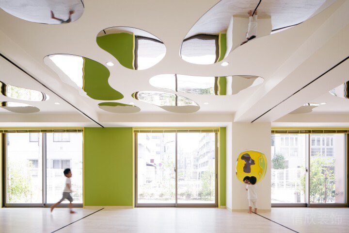 鏡面弧形天花創(chuàng)意設(shè)計(jì)簡約風(fēng)過道