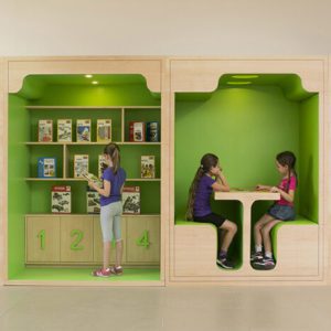 獨(dú)立自習(xí)室木質(zhì)清新兒童培訓(xùn)藝術(shù)中心機(jī)構(gòu)設(shè)計(jì)圖