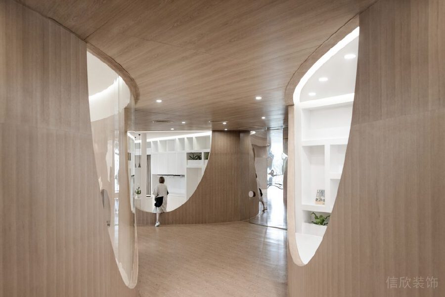 拱形過道實(shí)木機(jī)構(gòu)設(shè)計(jì)