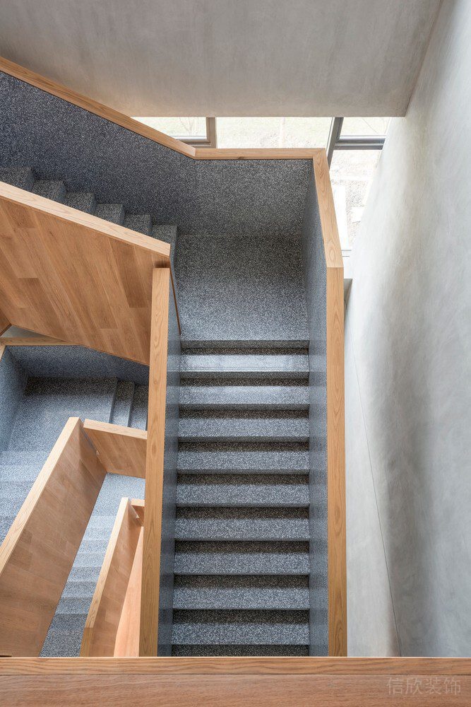 水磨石過道設(shè)計辦公室