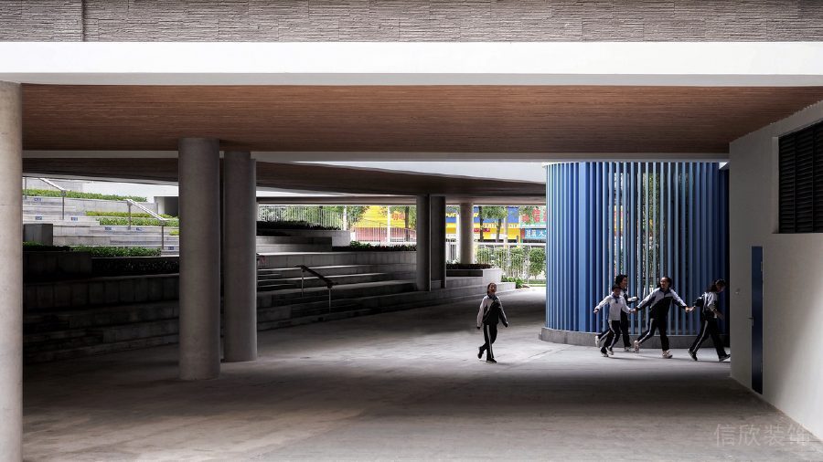 架空層裝修設(shè)計學校設(shè)計