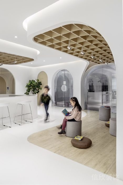 弧形格子木質(zhì)墻柜機構(gòu)設計圖