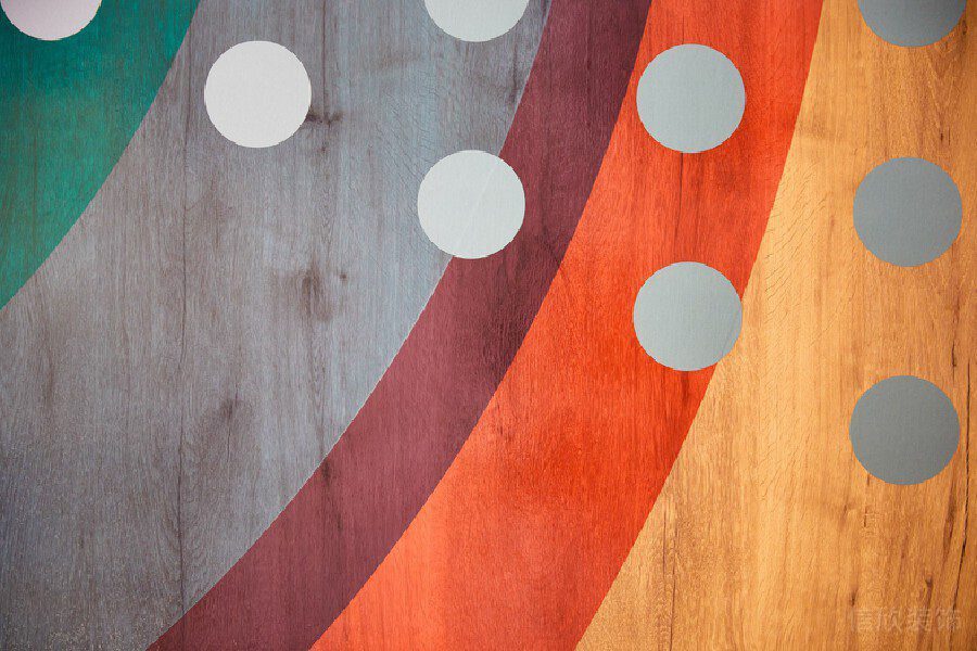 彩虹鏤空洞洞墻板設(shè)計效果圖