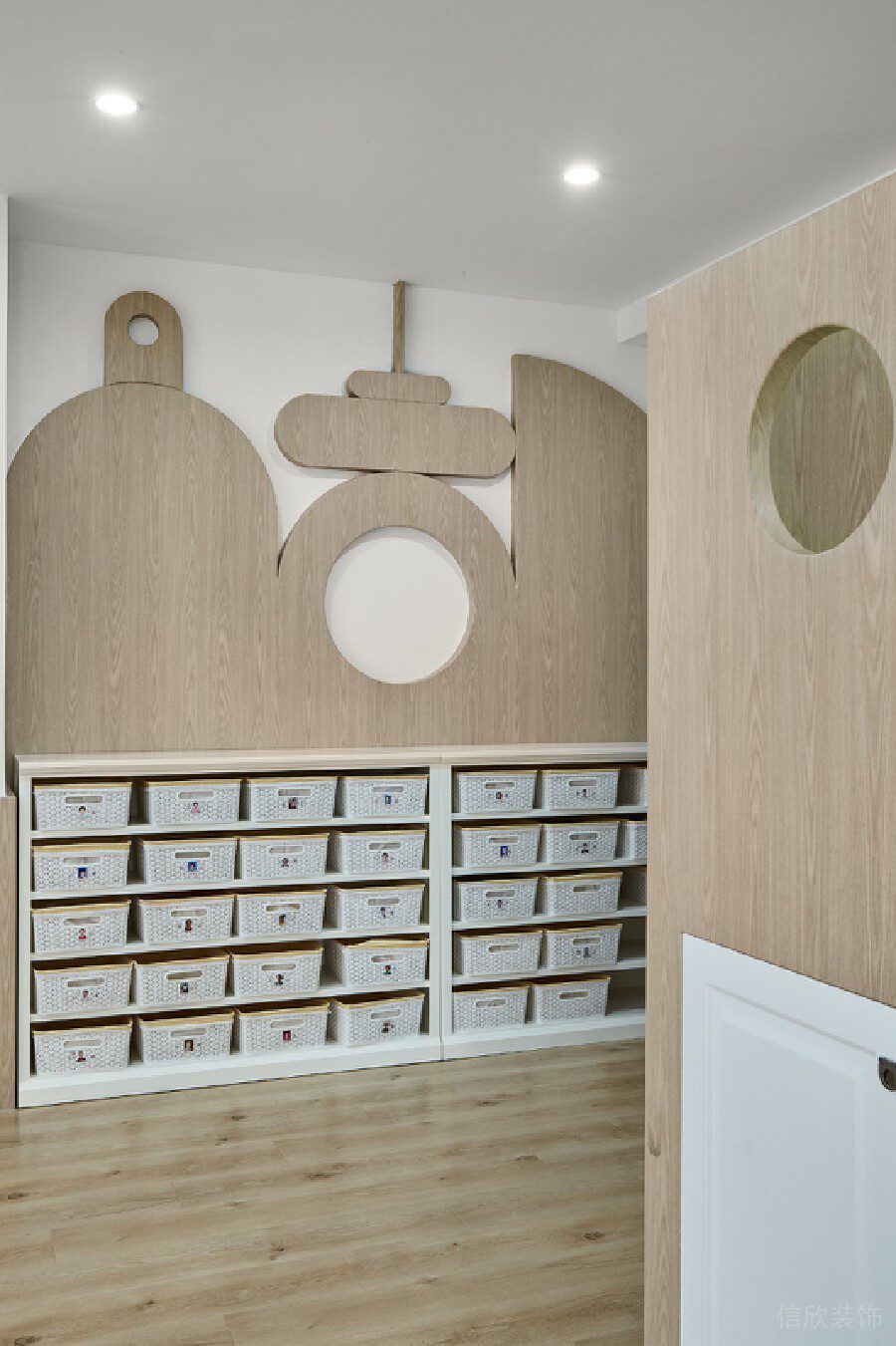 木柜收納墻體裝修機構(gòu)裝修設計