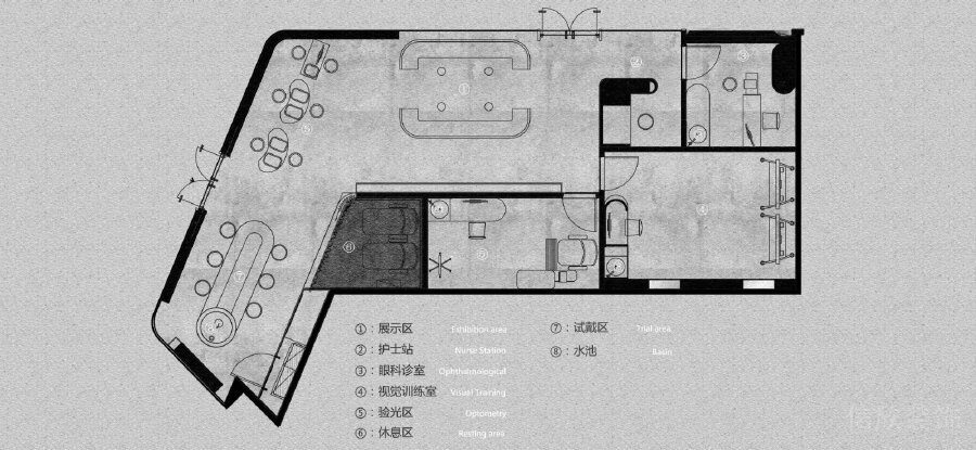 眼科平面設(shè)計(jì)圖