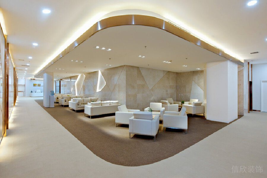 弧線開放式區(qū)域休息會(huì)客區(qū)地毯設(shè)計(jì)