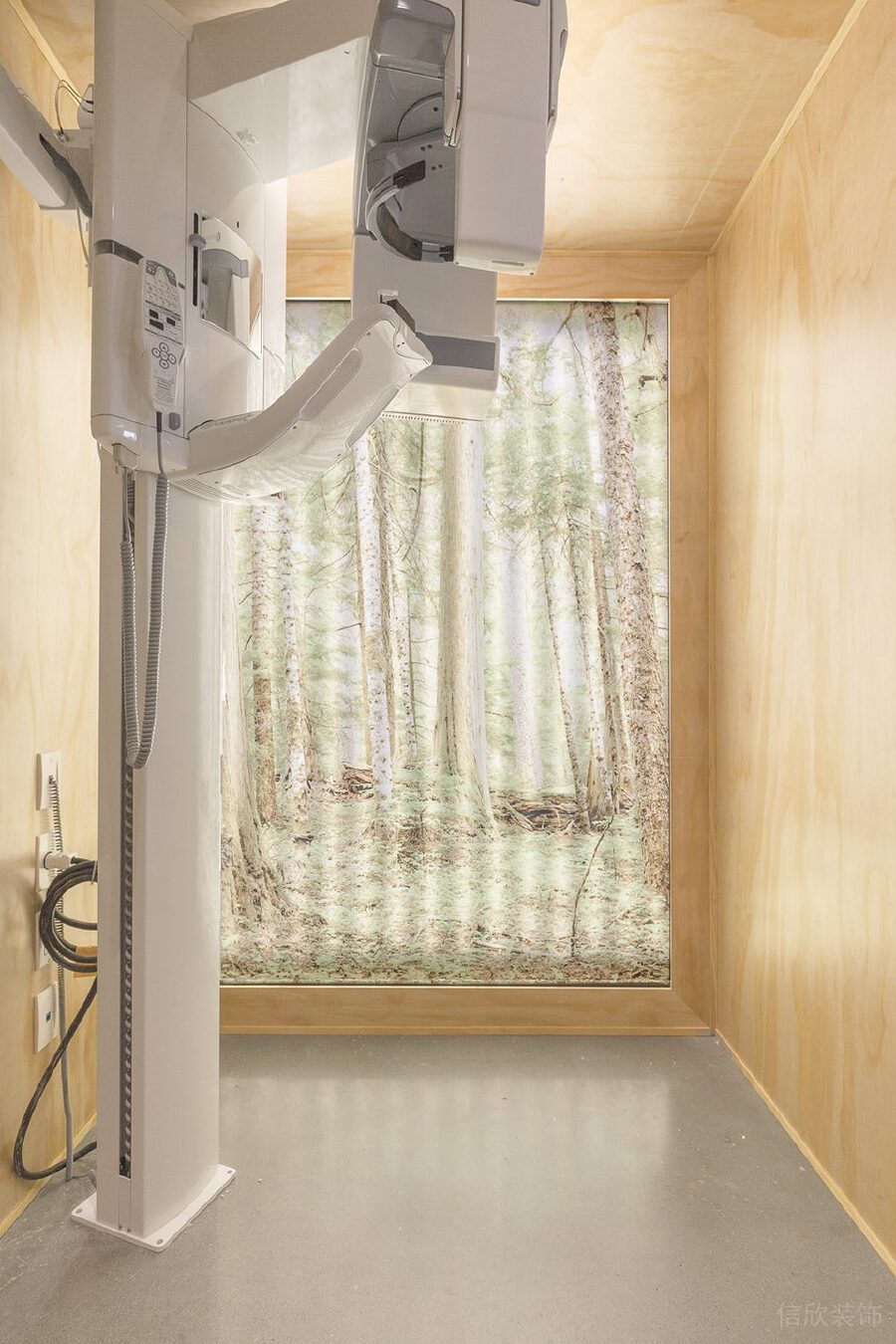 放射醫(yī)療診所裝修設計器械現(xiàn)代辦公室裝修