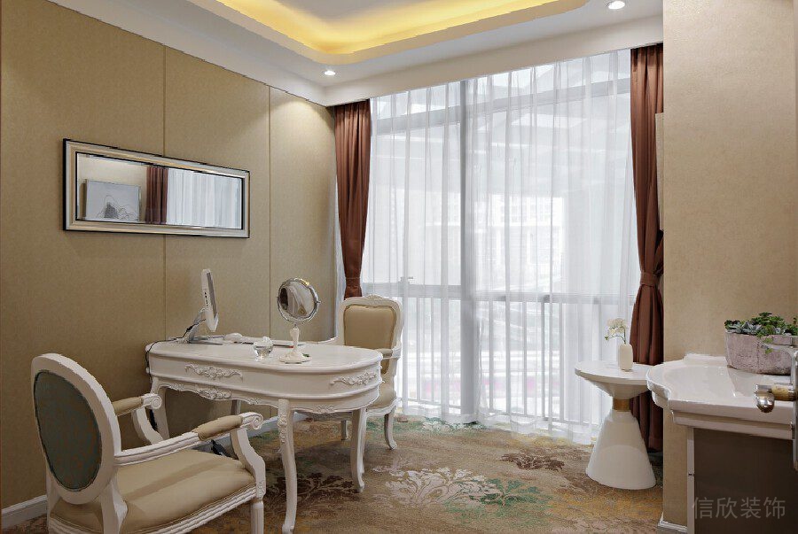 月子咨詢就診區(qū)域裝修設計古典歐式家居設計