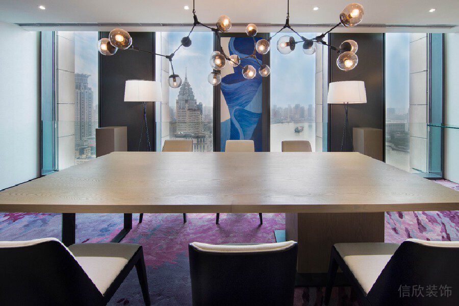 天花創(chuàng)意吊頂辦公室裝修設計效果圖