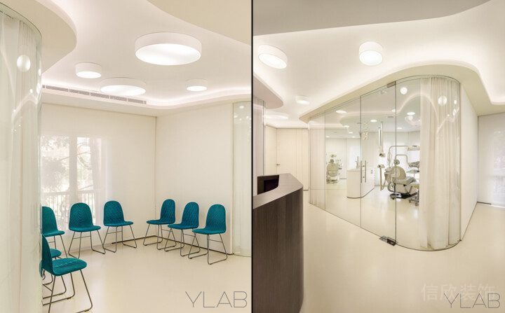 輕奢風(fēng)裝修設(shè)計牙科診室效果圖