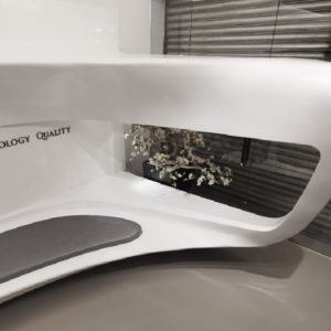 環(huán)形裝修設(shè)計(jì)白色辦公室裝修