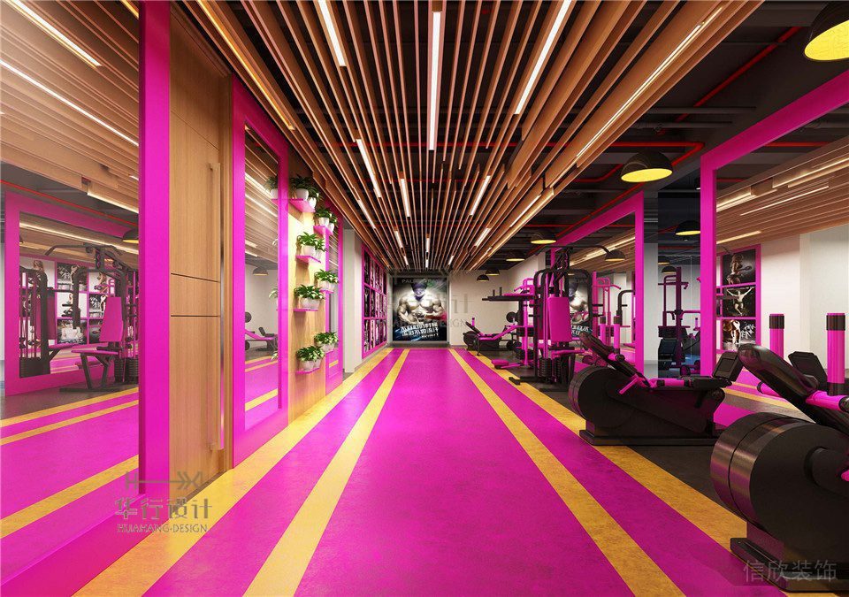 粉色時(shí)代健身房設(shè)計(jì)_過(guò)道 粉色時(shí)代健身房設(shè)計(jì)_過(guò)道