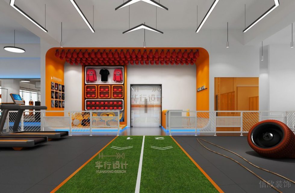 觀瀾超模健身俱樂(lè)部設(shè)計(jì)_休息區(qū)