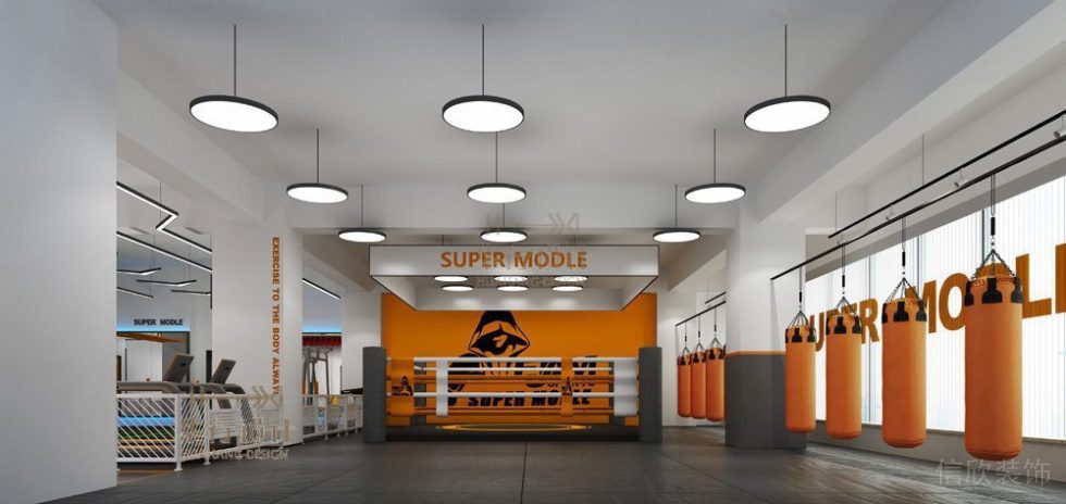 觀瀾超模健身俱樂(lè)部設(shè)計(jì)_私教區(qū)