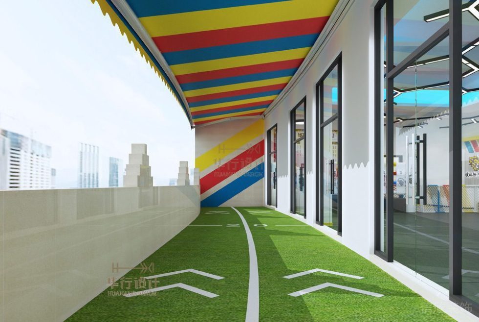 華武道清遠(yuǎn)一店健身房設(shè)計(jì)-陽臺(tái)練習(xí)區(qū) 華武道清遠(yuǎn)一店健身房設(shè)計(jì)-陽臺(tái)練習(xí)區(qū)