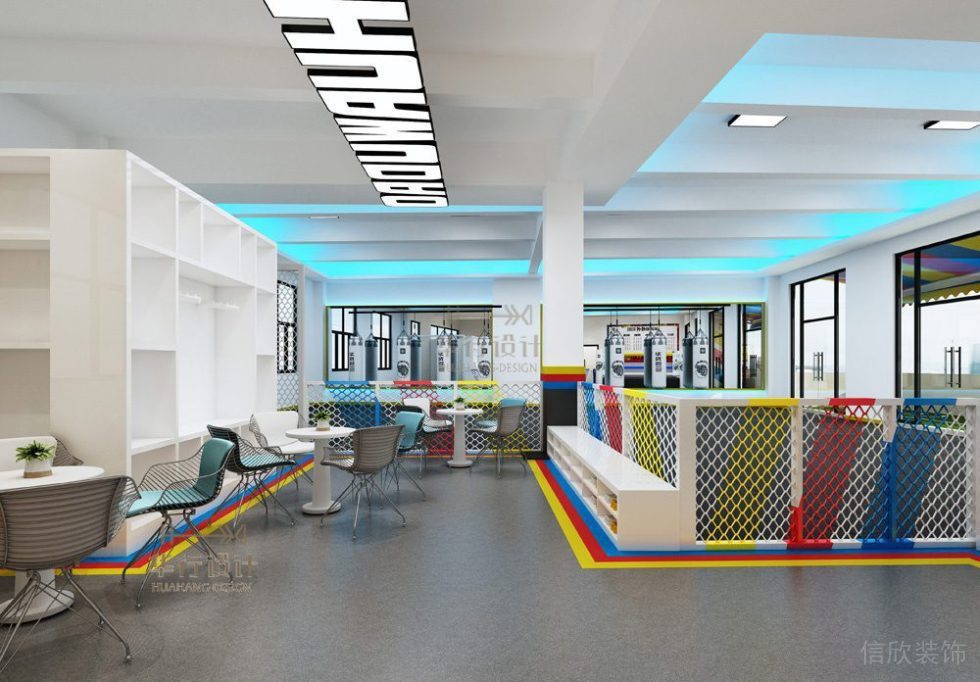 華武道清遠(yuǎn)一店健身房設(shè)計(jì)-休息區(qū) 華武道清遠(yuǎn)一店健身房設(shè)計(jì)-休息區(qū)